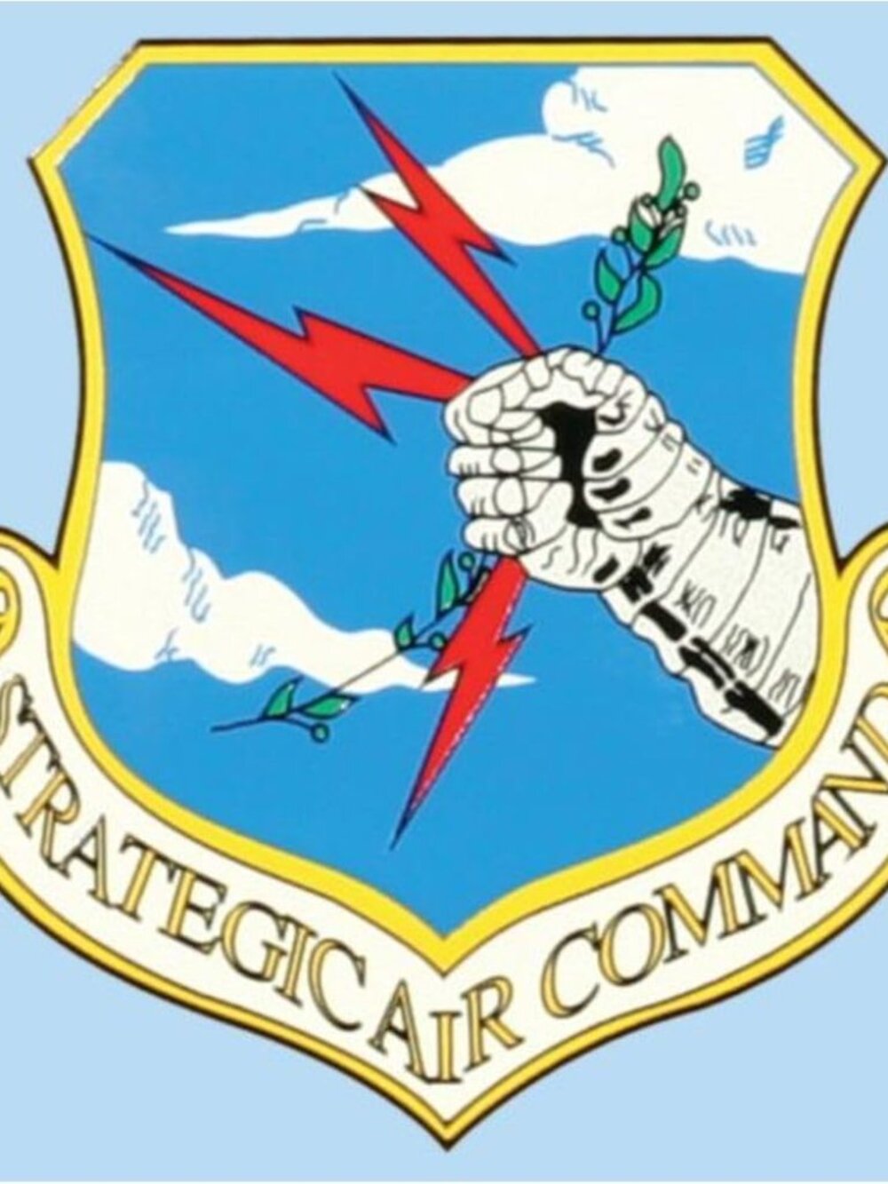 Strategic Air Command 3.5" x 3.5" Decal